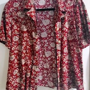 Vintage Summer Flower Top